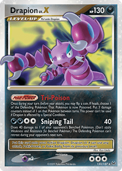 Drapion LV.X 123/127 — Platinum