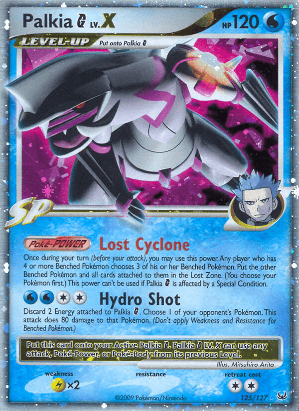 Carta Palkia G LV.X 125/127 do set Platinum — Pokémon TCG | Bynx