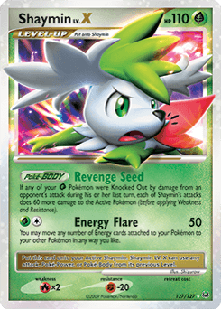 Shaymin LV.X 127/127 — Platinum