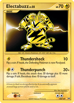 Electabuzz 128 — Platinum