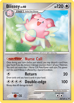 Blissey 22 — Platinum