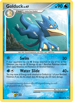 Golduck 29/127 — Platinum