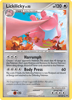 Lickilicky 33/127 — Platinum