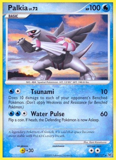 Carta Palkia 37/127 do set Platinum — Pokémon TCG | Bynx