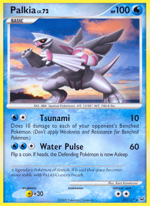 Carta Palkia 37/127 do set Platinum — Pokémon TCG | Bynx