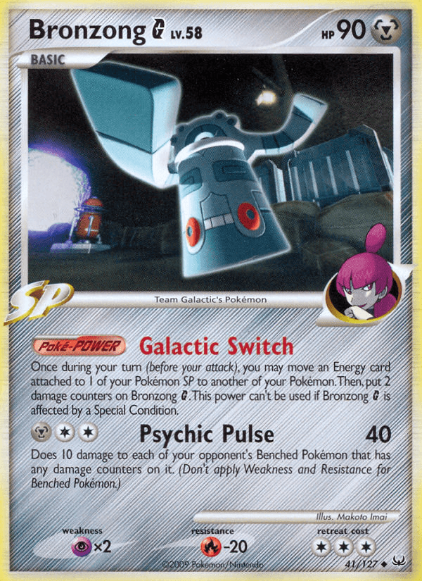Carta Bronzong G 41/127 do set Platinum — Pokémon TCG | Bynx