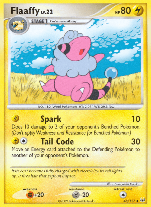 Carta Flaaffy 48/127 do set Platinum — Pokémon TCG | Bynx