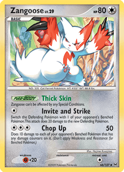 Zangoose 66/127 — Platinum