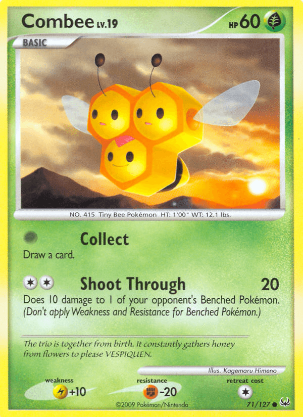 Carta Combee 71/127 do set Platinum — Pokémon TCG | Bynx