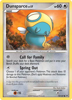Dunsparce 73/127 — Platinum