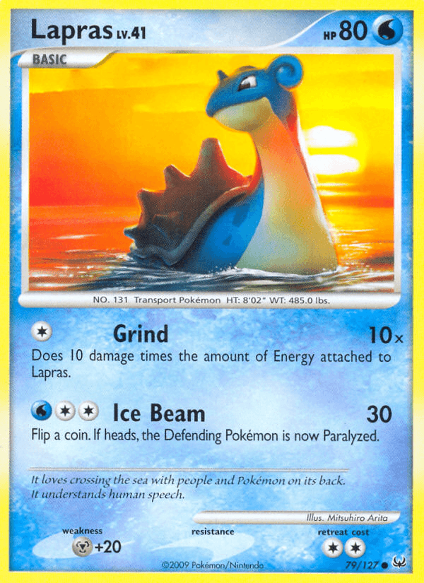 Carta Lapras 79/127 do set Platinum — Pokémon TCG | Bynx