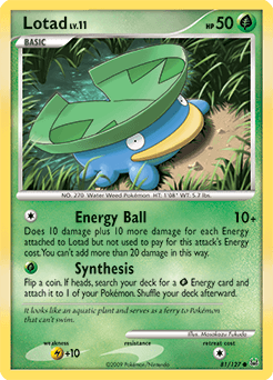 Lotad 81/127 — Platinum