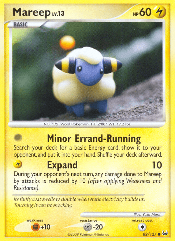 Carta Mareep 82/127 do set Platinum — Pokémon TCG | Bynx