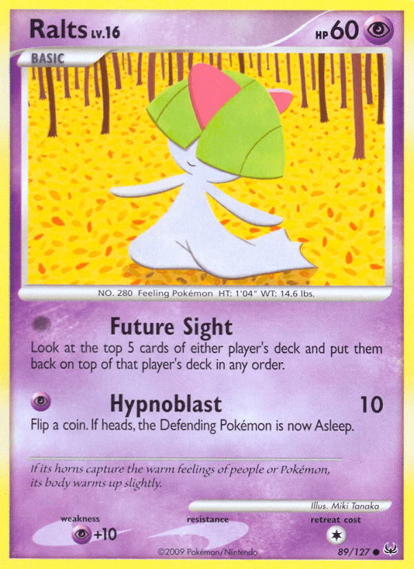 Carta Ralts 89/127 do set Platinum — Pokémon TCG | Bynx