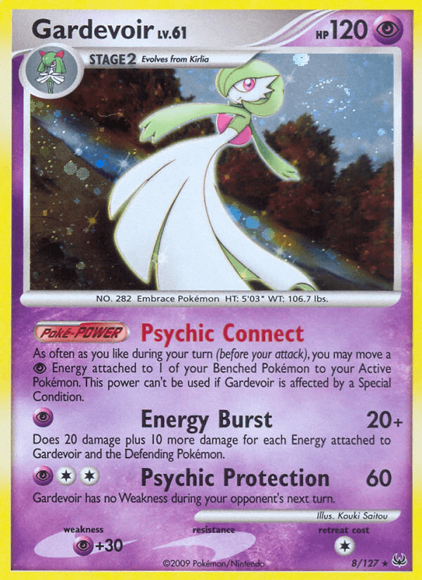 Carta Gardevoir 8/127 do set Platinum — Pokémon TCG | Bynx