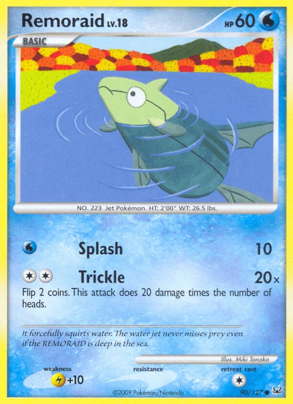 Carta Remoraid 90/127 do set Platinum — Pokémon TCG | Bynx