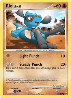 Riolu 91 — Platinum