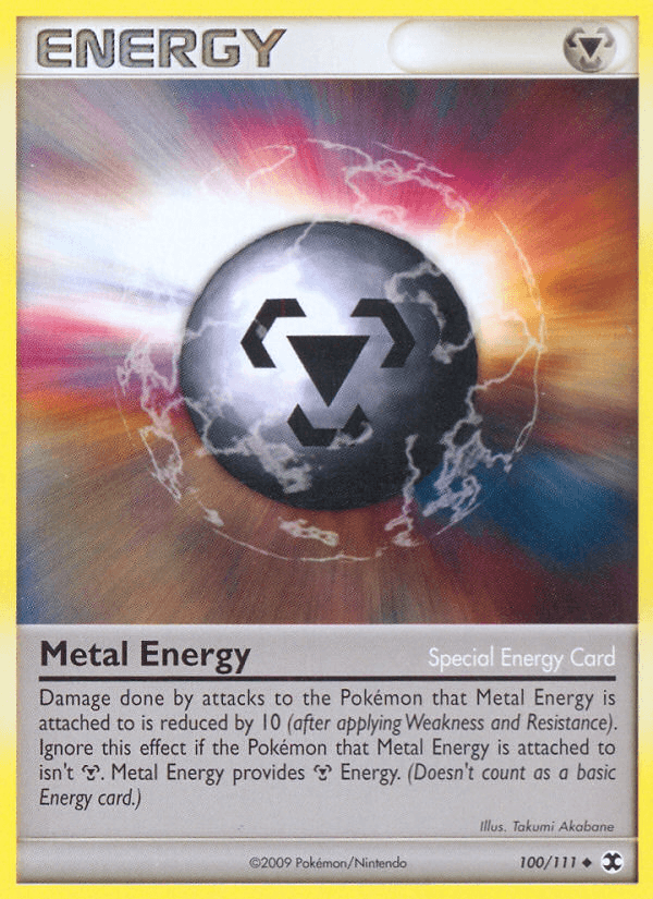 Carta Metal Energy 100/111 do set Rising Rivals — Pokémon TCG | Bynx