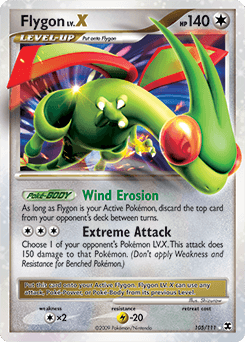 Flygon LV.X 105 — Rising Rivals