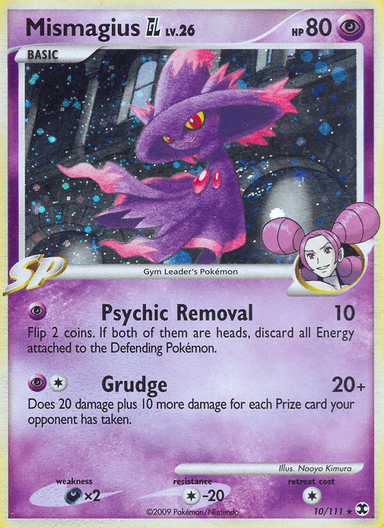 Carta Mismagius GL 10/111 do set Rising Rivals — Pokémon TCG | Bynx