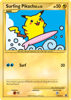 Surfing Pikachu 114 — Rising Rivals