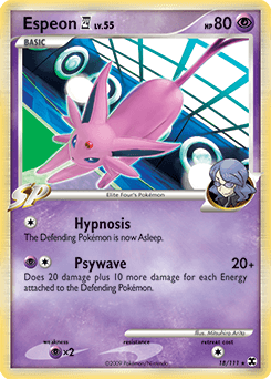 Espeon E4 18/111 — Rising Rivals