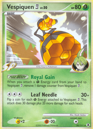 Carta Vespiquen E4 35/111 do set Rising Rivals — Pokémon TCG | Bynx