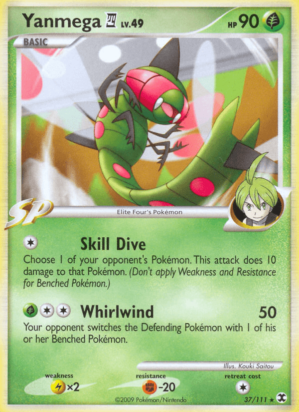 Carta Yanmega E4 37/111 do set Rising Rivals — Pokémon TCG | Bynx
