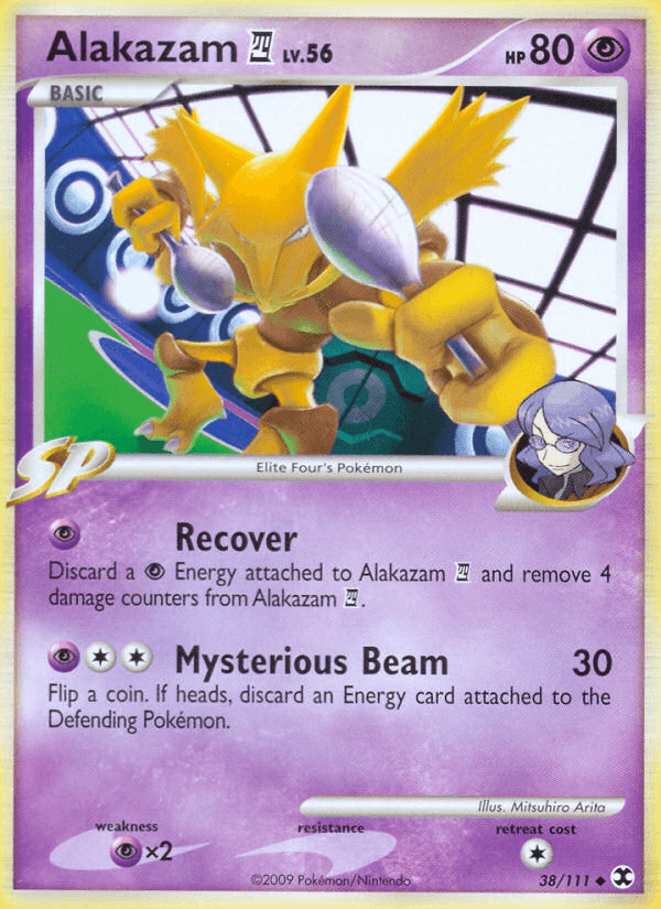 Carta Alakazam E4 38/111 do set Rising Rivals — Pokémon TCG | Bynx