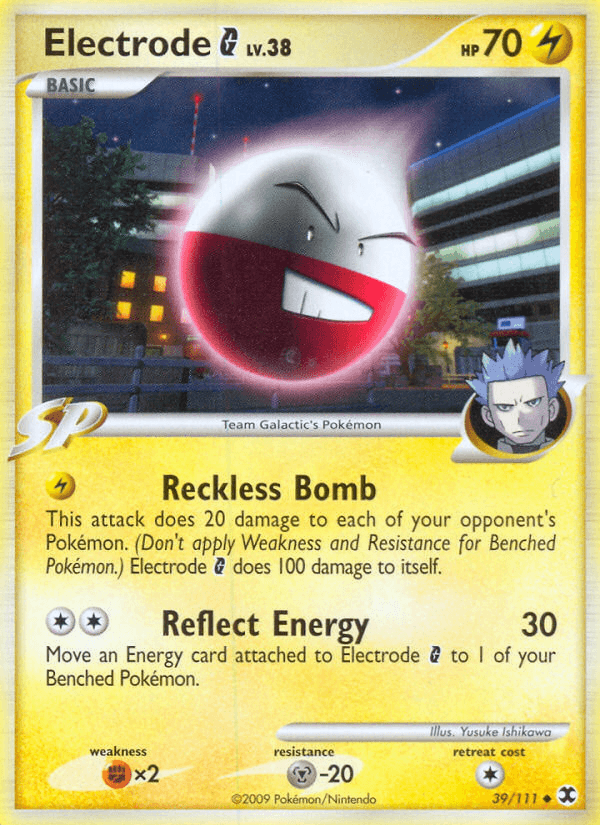 Carta Electrode G 39/111 do set Rising Rivals — Pokémon TCG | Bynx