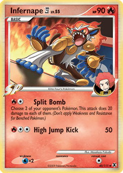 Infernape E4 43/111 — Rising Rivals