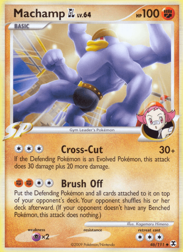 Carta Machamp GL 46/111 do set Rising Rivals — Pokémon TCG | Bynx
