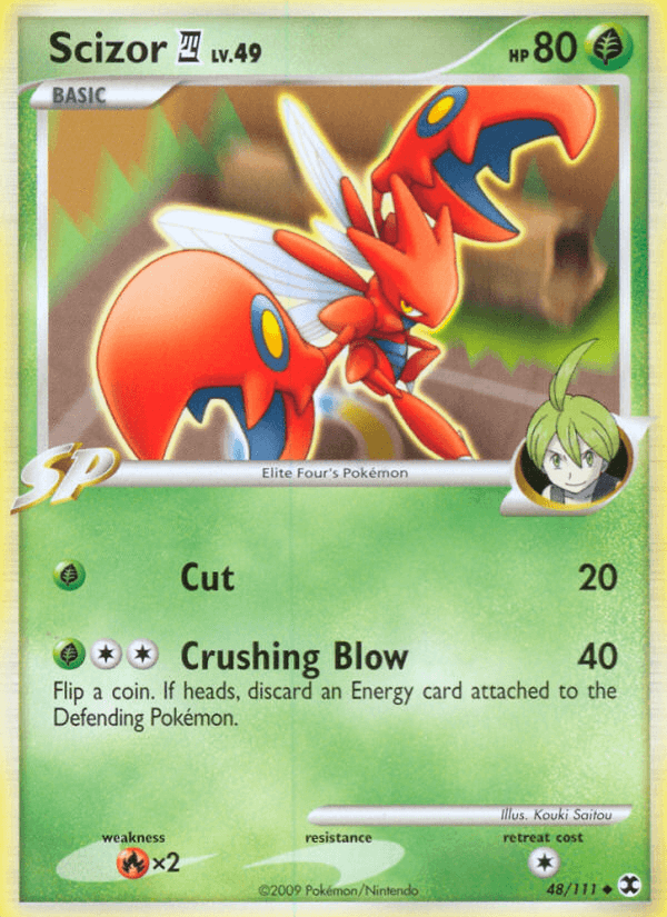 Carta Scizor E4 48/111 do set Rising Rivals — Pokémon TCG | Bynx