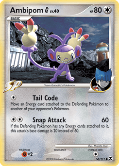 Ambipom G 56/111 — Rising Rivals