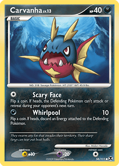 Carvanha 58/111 — Rising Rivals