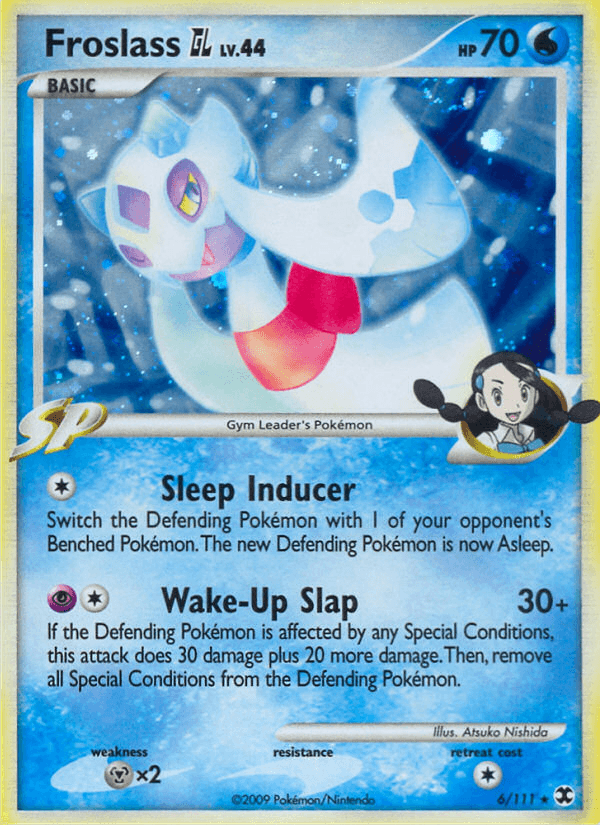Carta Froslass GL 6/111 do set Rising Rivals — Pokémon TCG | Bynx