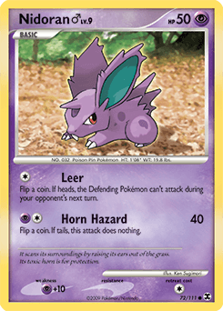 Nidoran ♂ 72 — Rising Rivals