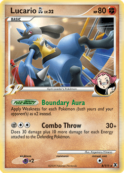 Lucario GL 8 — Rising Rivals
