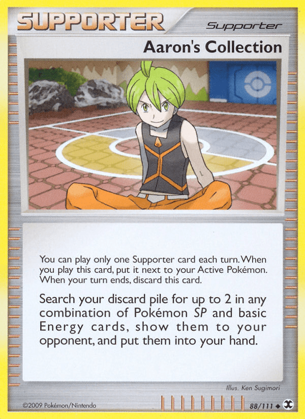Carta Aaron's Collection 88/111 do set Rising Rivals — Pokémon TCG | Bynx
