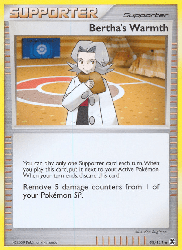 Carta Bertha's Warmth 90/111 do set Rising Rivals — Pokémon TCG | Bynx