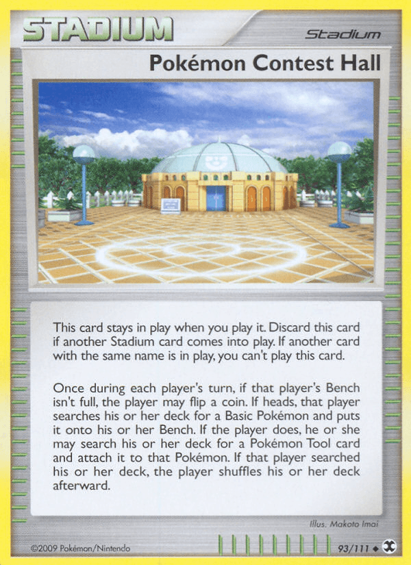 Carta Pokémon Contest Hall 93/111 do set Rising Rivals — Pokémon TCG | Bynx