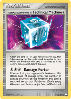 Team Galactic's Invention G-107 Technical Machine G 95/111 — Rising Rivals