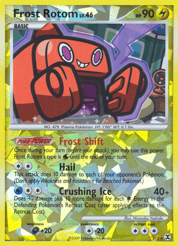 Carta Frost Rotom RT2/111 do set Rising Rivals — Pokémon TCG | Bynx
