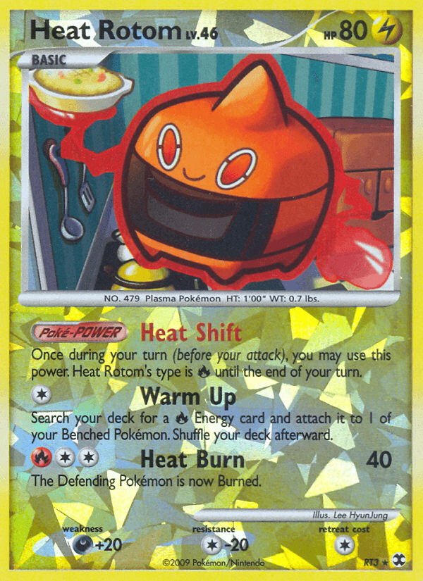 Carta Heat Rotom RT3/111 do set Rising Rivals — Pokémon TCG | Bynx