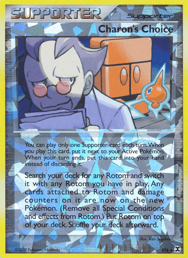 Carta Charon's Choice RT6/111 do set Rising Rivals — Pokémon TCG | Bynx