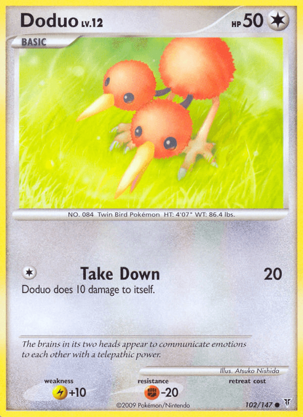 Carta Doduo 102/147 do set Supreme Victors — Pokémon TCG | Bynx