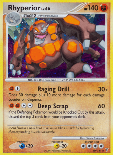 Carta Rhyperior 10/147 do set Supreme Victors — Pokémon TCG | Bynx