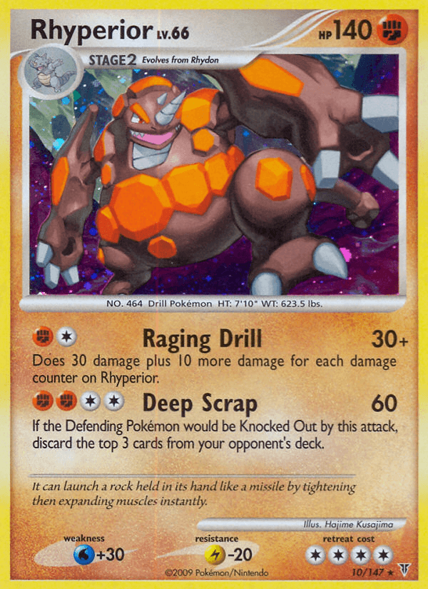 Carta Rhyperior 10/147 do set Supreme Victors — Pokémon TCG | Bynx