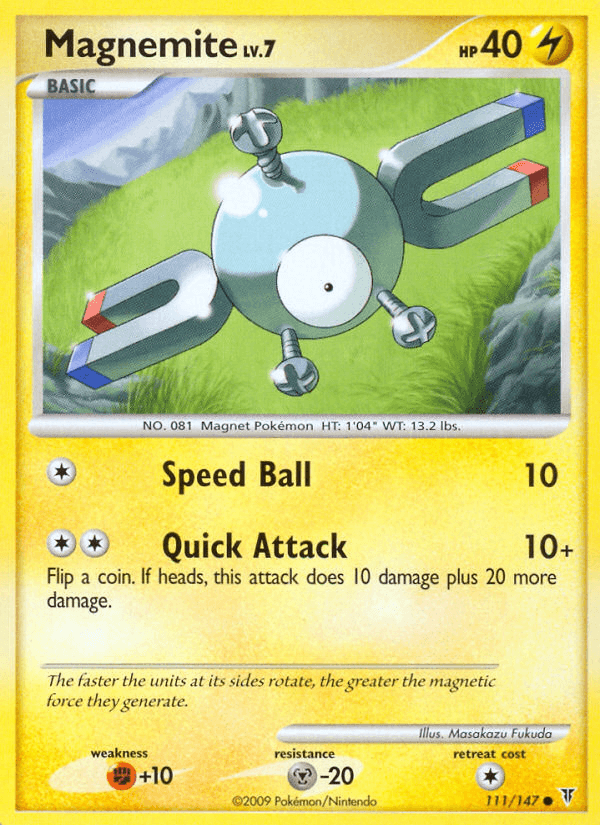 Carta Magnemite 111/147 do set Supreme Victors — Pokémon TCG | Bynx