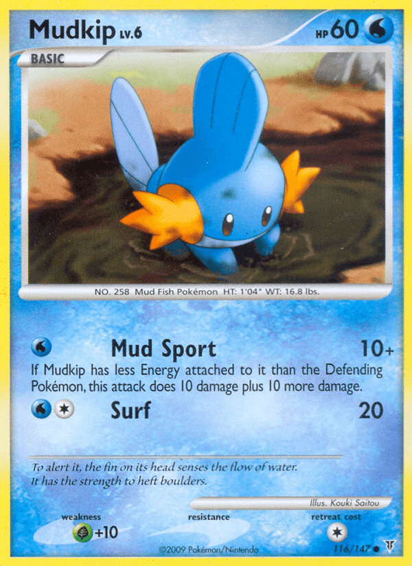 Carta Mudkip 116/147 do set Supreme Victors — Pokémon TCG | Bynx